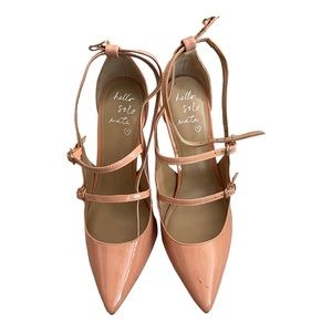 Banana Republic Desiree Trap peach color size 6